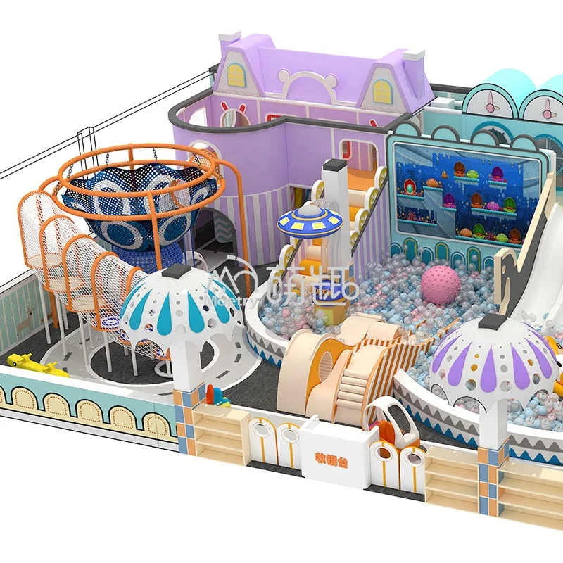 Moetry Customized Design Kids Indoor Play Ground Game for Amusement Park Resort