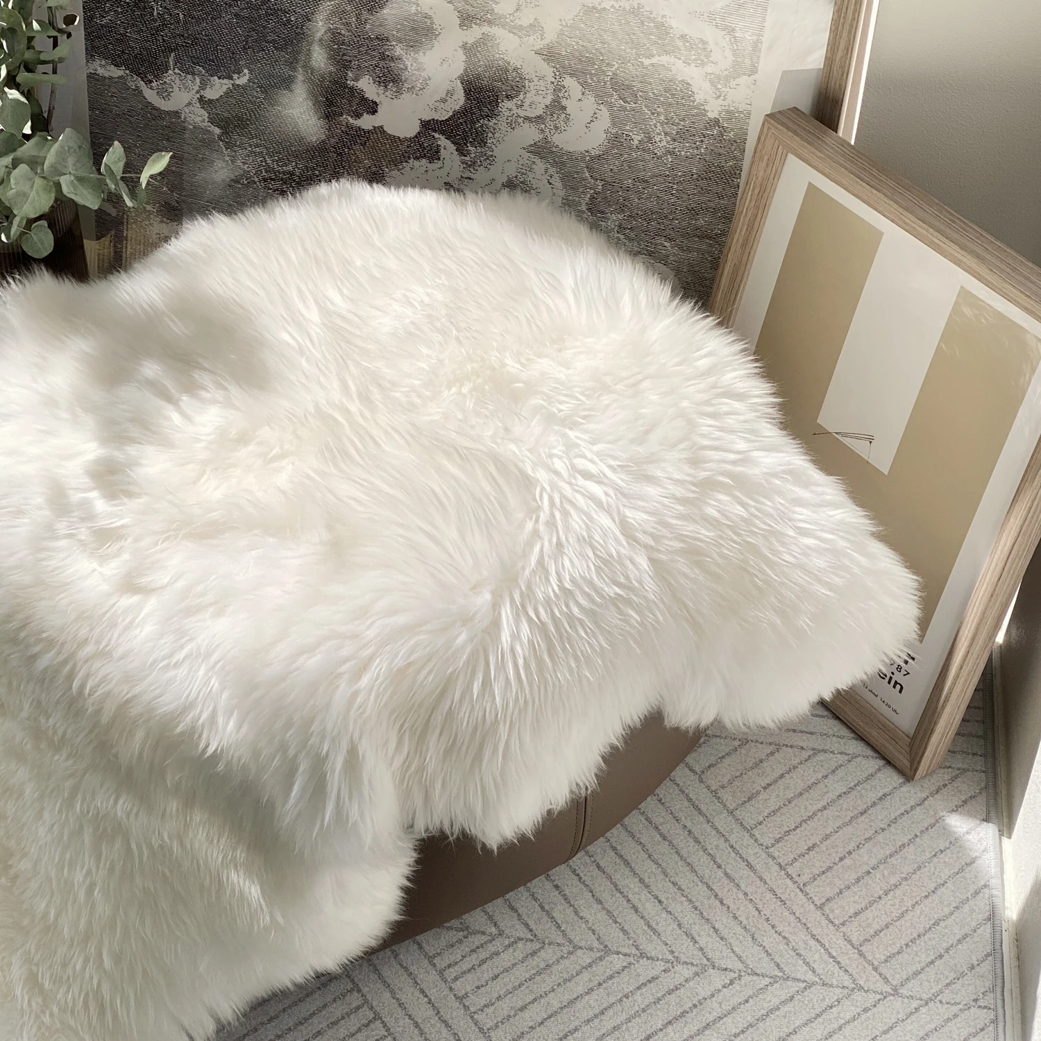 Сертифицированный LWG модный по Заводской Цене длинные волосы прочная мягкая шерсть качественный мех износостойкий овчины