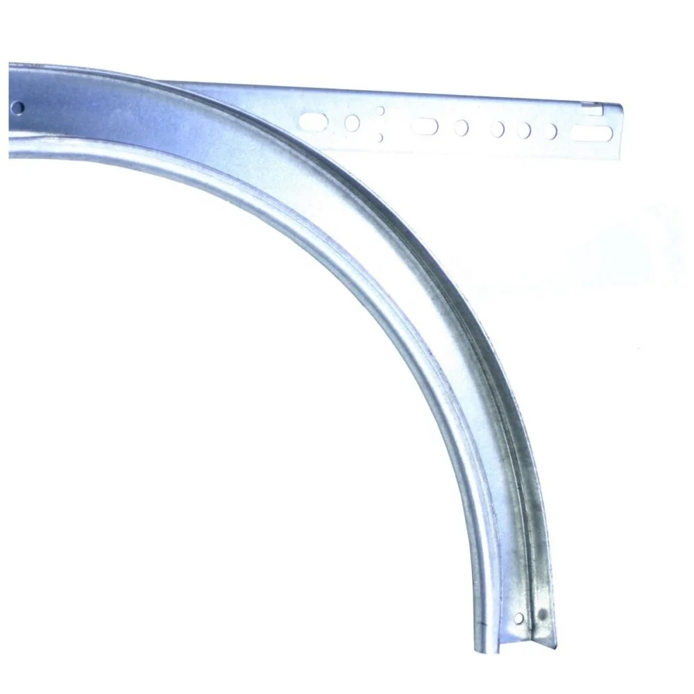 Round Track Sliding Door Kit Residential Garage Door Horizontal Curve and Vertical Track Low Headroom Sliding Garage Door Track