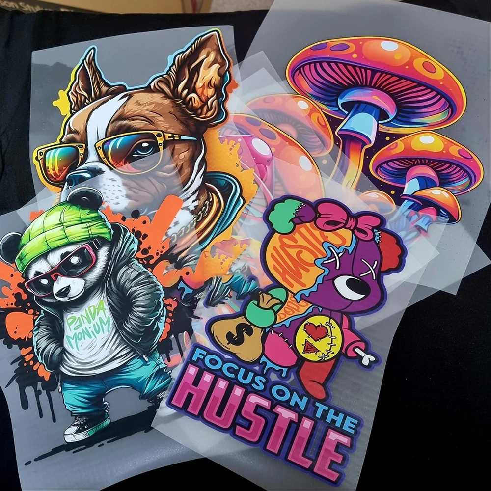 DTF Transfer Ready To Press Guadalupe Virgin Mary Catholic Custom Vinyl HTV Plastisol DTF Heat Transfer Sticker For T-Shirts