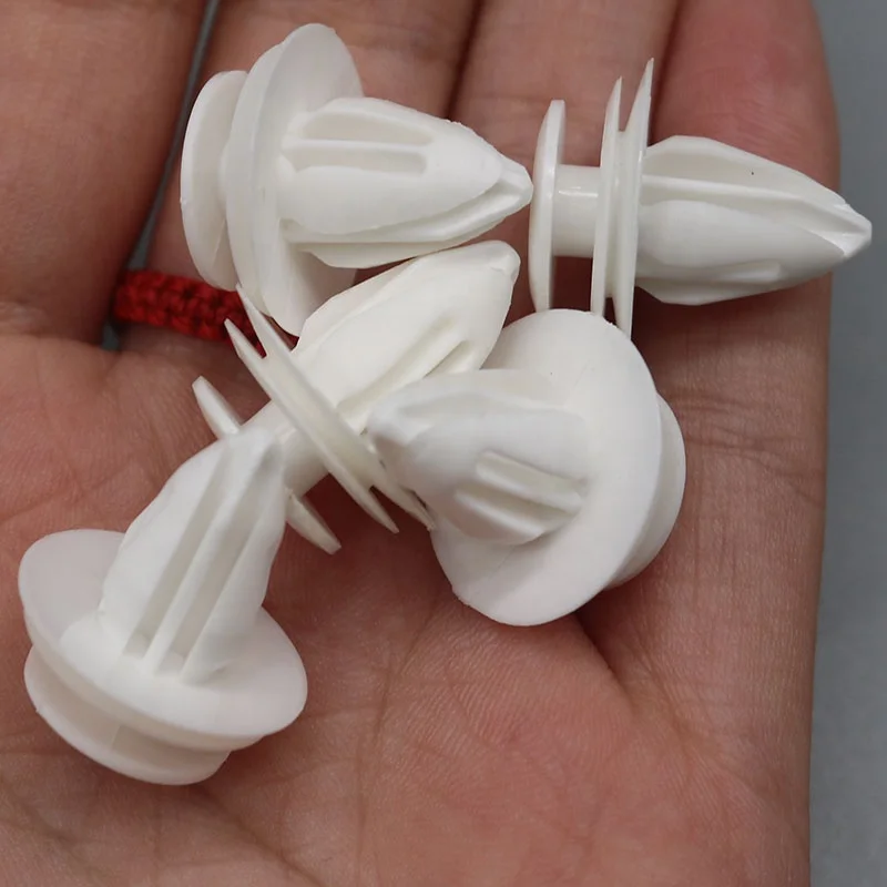 D02 plastic automotive clip retainer pin plastic wheel rivets