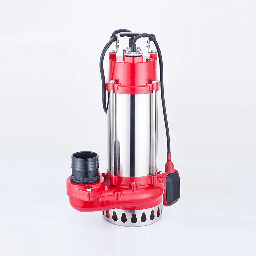 Stainless steel 220V high flow sewage pumps 15hp submersible pump