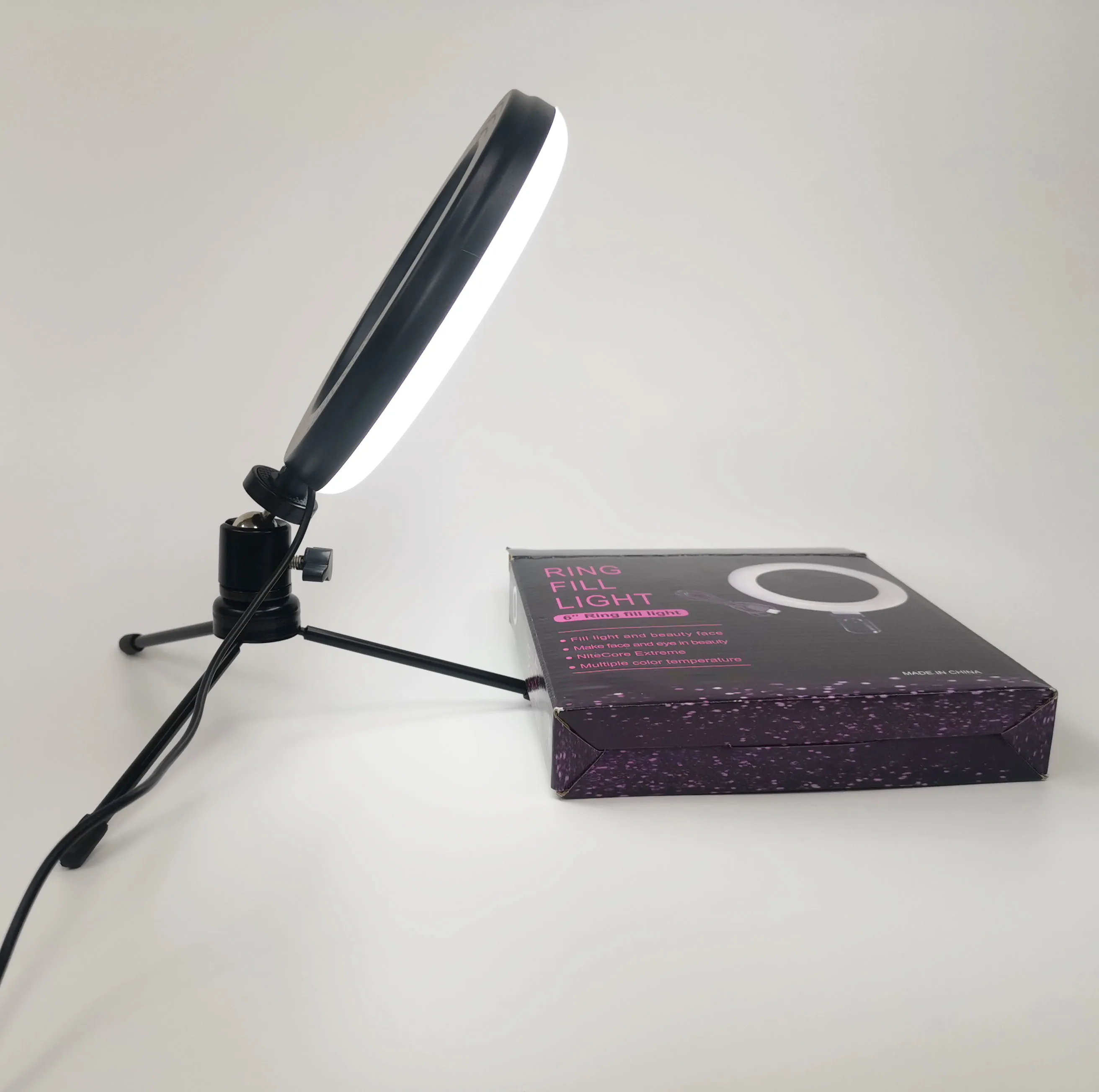  Live streaming vlogging kit 12inch ring light with tripod stand mobile phones make up video live webcast