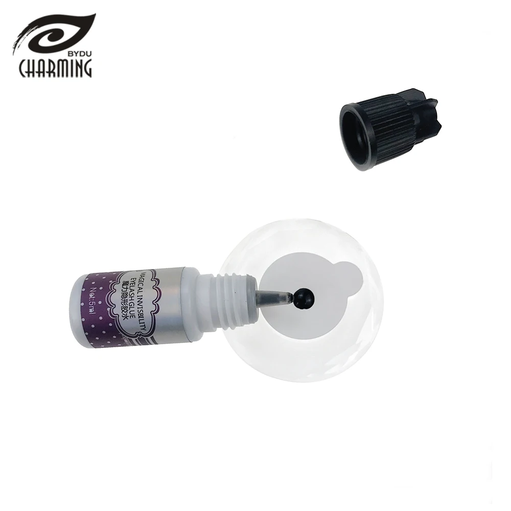 Crystal lash glue holder pallets for eyelash extension