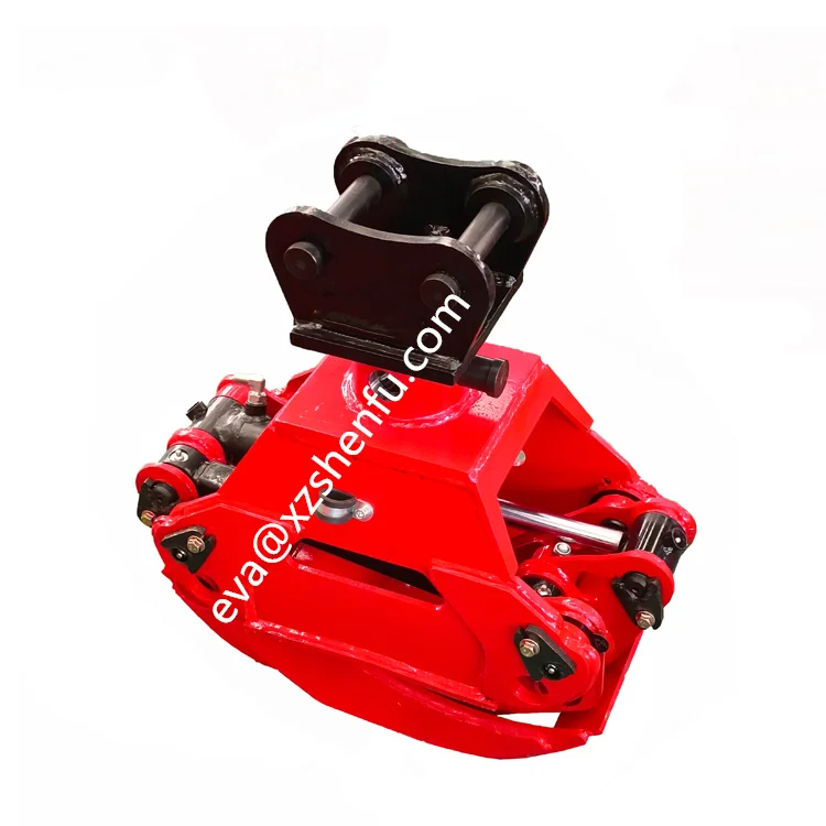 Excavator wood grab mini digger log grapples