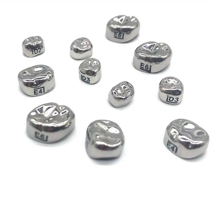 Kids Crown Stainless Steel Primary Molar Crown Dental Temporary Crown