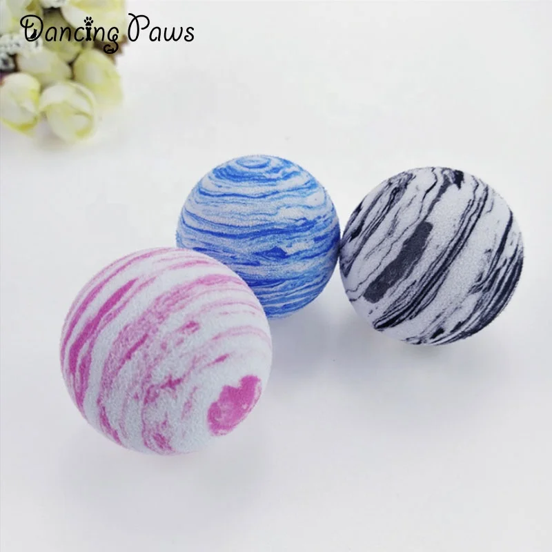 Factory Wholesale Lovely and Cute funny ball Cat Pet Interactive Toy 6 pcs/Set
