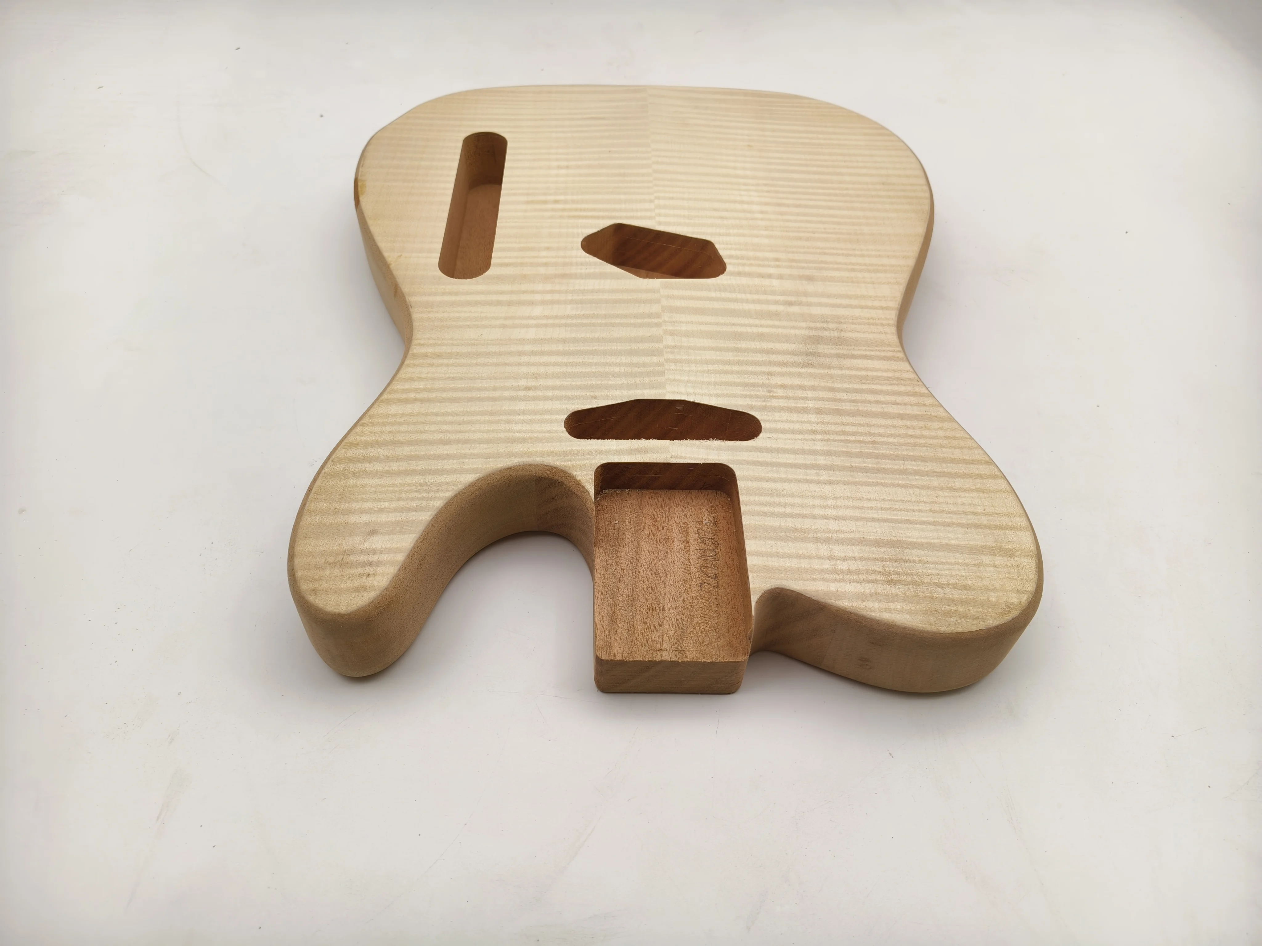 Custom Electric TL Mahogany Guitar Body Unfinished Guitar Body For Diy Electric Guitar Kit