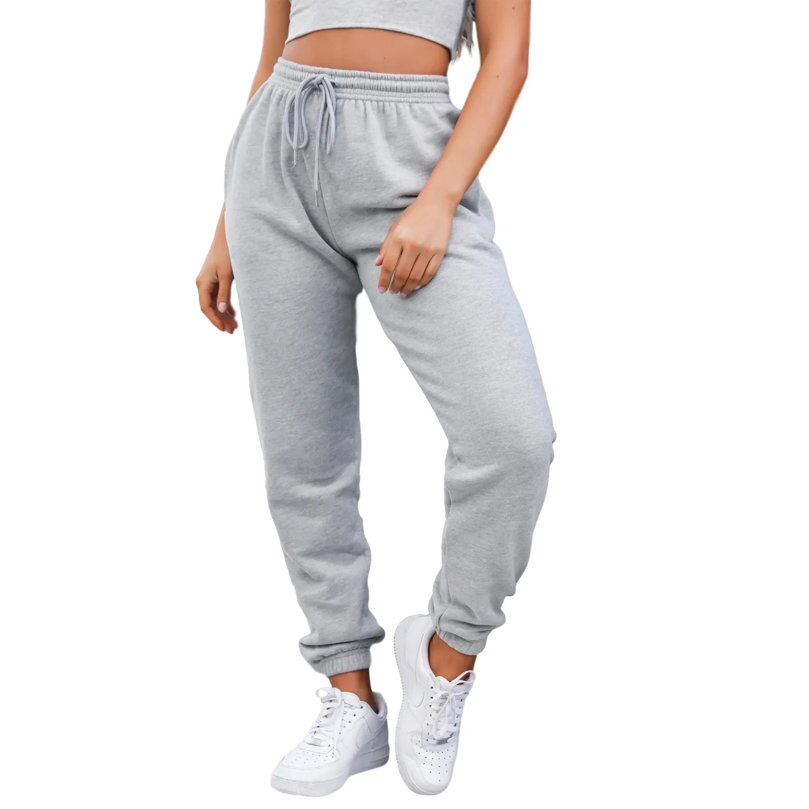 Magicmk 2022 new arrival casual sport pants trousers loose pencil plus size women outdoor pants for ladies