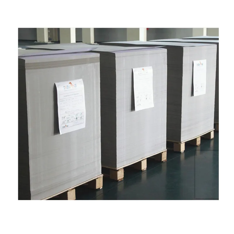 Fabricantes De Papel Triplex Board Stocklot Paper Duplex Paper Offset Printing Moisture Proof Double Side Recycled AAA Accept