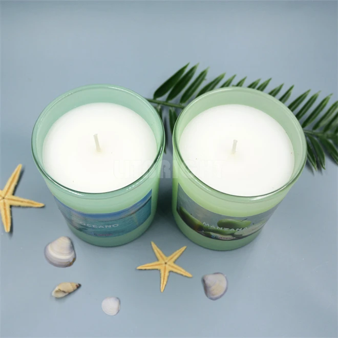 Custom logo Home Scented Paraffin Wax Home Aromatherapy candle factory scented jar candle glass candle wholesale