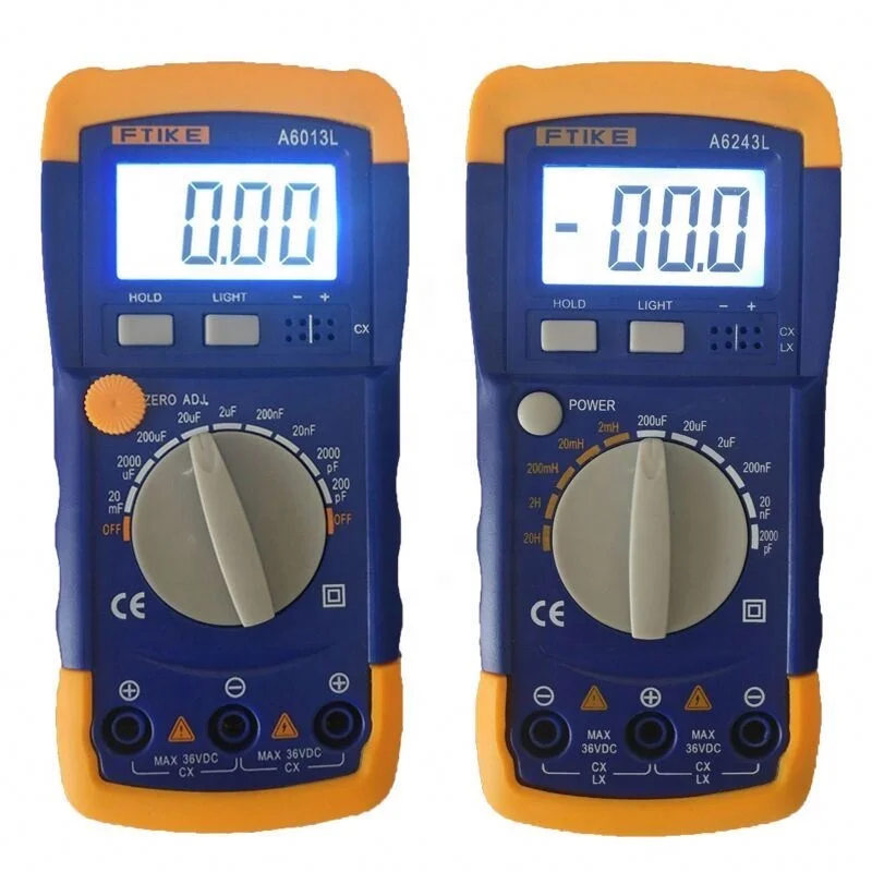 6000 Counts True RMS Professional Digital Multimeter VC837 VICI
