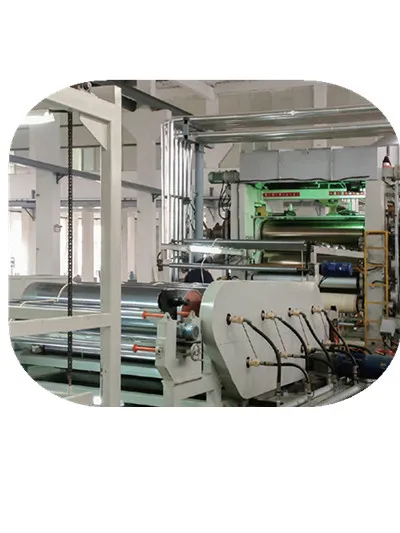 
 SY-1830 четыре рулона искусственная кожа PVC каландрирования линии  