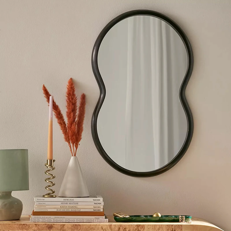 Wood Mirror Frame Antique Irregular Wooden Mirror Frame Design