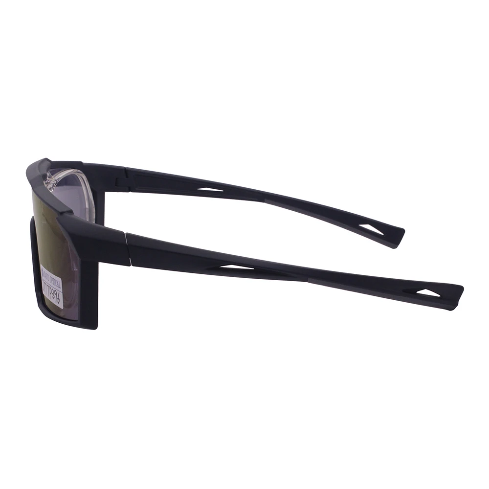 OEM Factory Cylindrical One-Piece Purple Mirror Lens Running Hiking Optical Rim Sports Sunglasses Cycling Glasses UV Protection