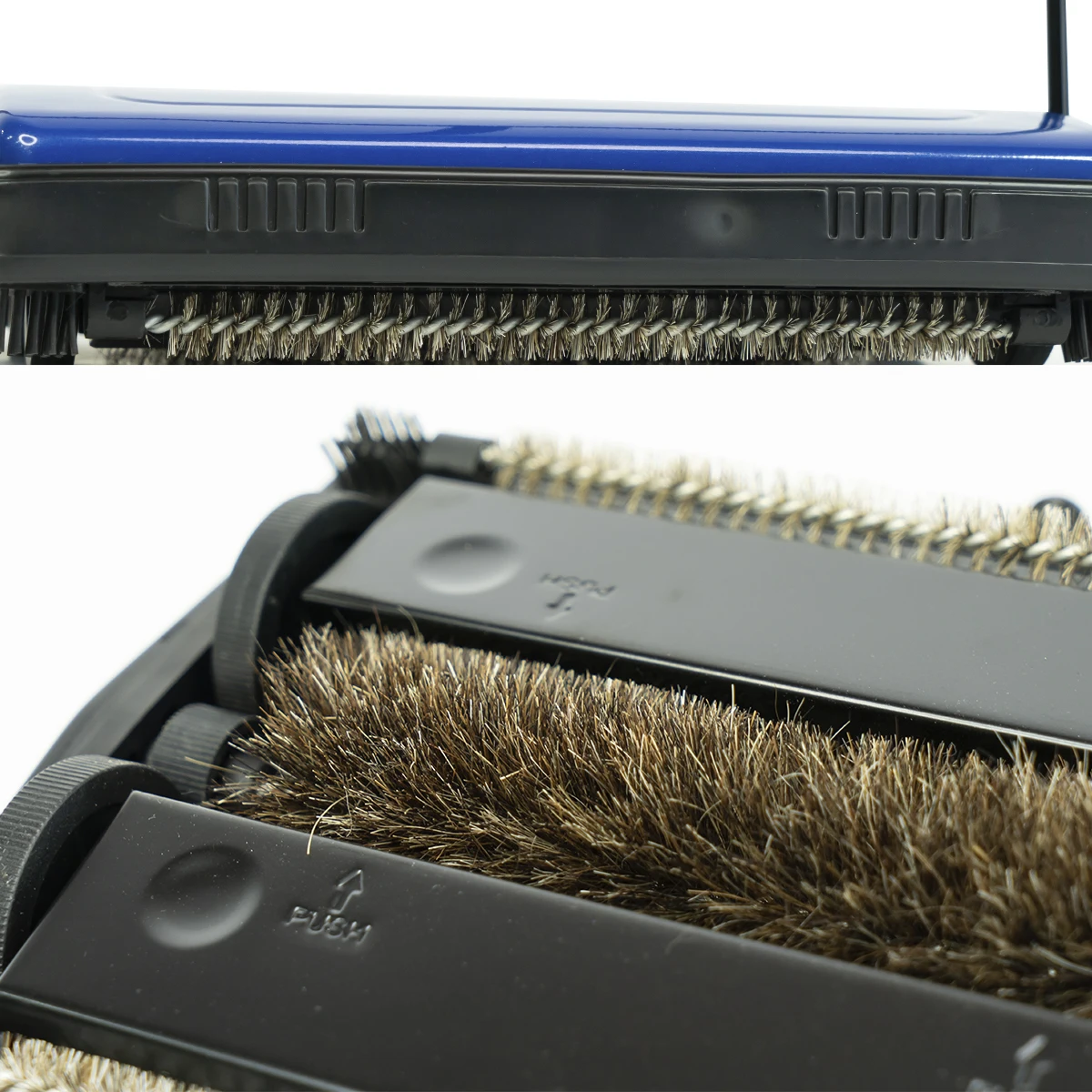 Horse Hair Hand Push Automatic Broom Carpet Floor Brush Sweeper Cleaning Machine For Home Office Pet Hair Dust Scraps Paper