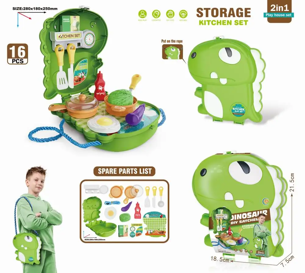 2023 newest dino pack dinosaur toys educational for kids pretend play preschool toy hospital 18pcs doctor toys set