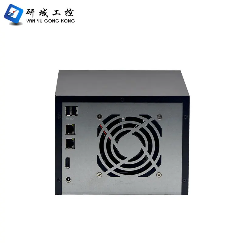  4 секции Barebone Hardware J1900 IPFS мини-Корпус для майнинга подключенный серверный компьютер