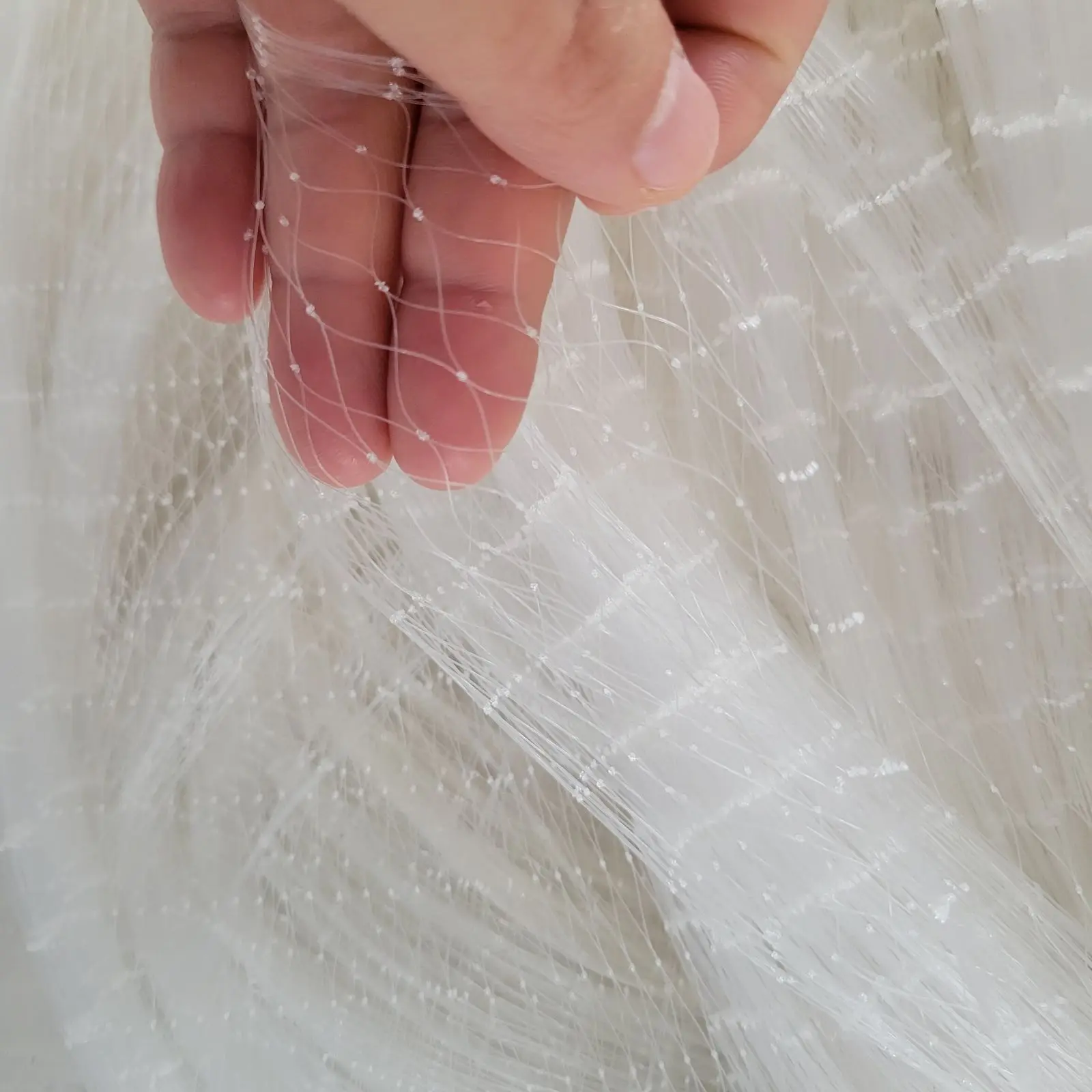 Pakistan market high quality soft nylon  monofilament high strong  fishing  net for sale