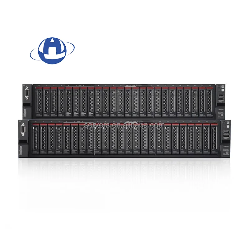 Lenovo Thinksystem Sr650 V2 56 Core 128G Бесплатная вычислительная стойка для Gpu-сервера
