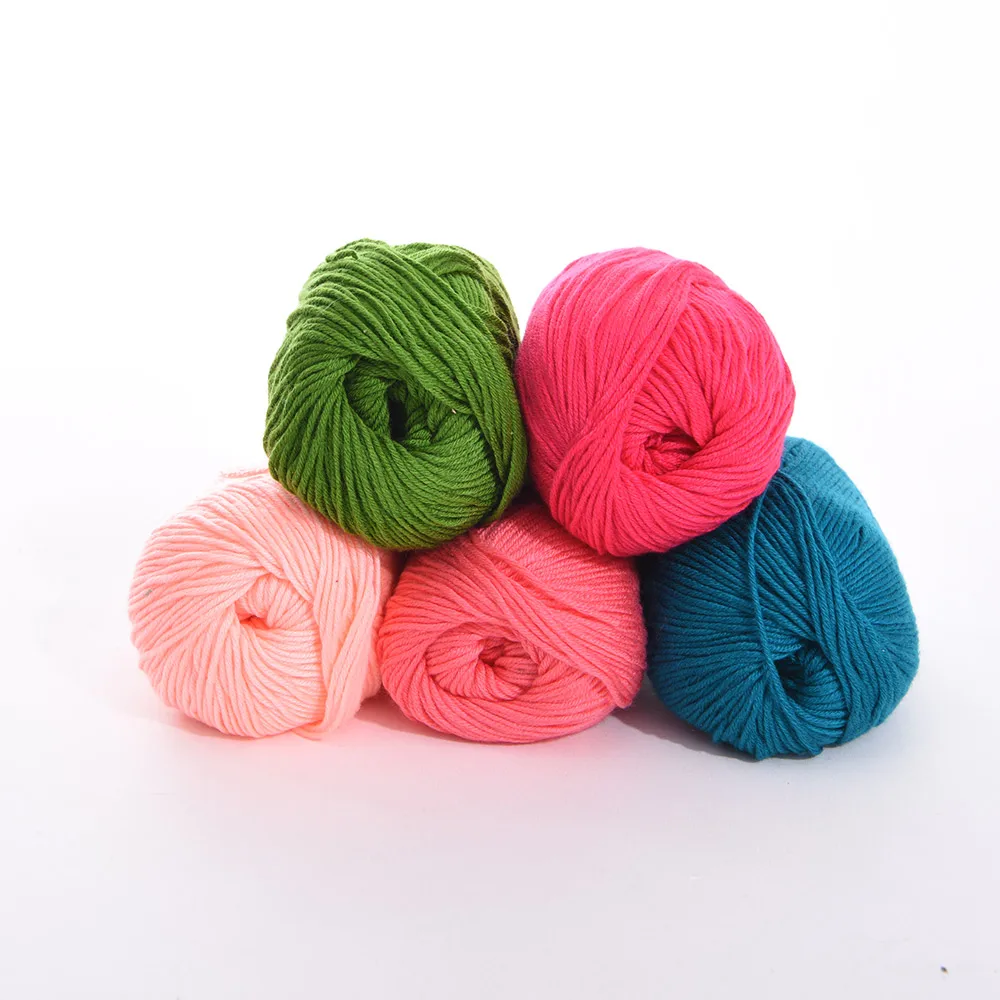 Wholesale Custom Soft Hand Acrylic Knitting Yarn Wool Yarn
