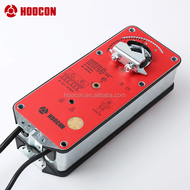 2018 Новый AC24V 20Nm Автоматическая Пожарная заслонки