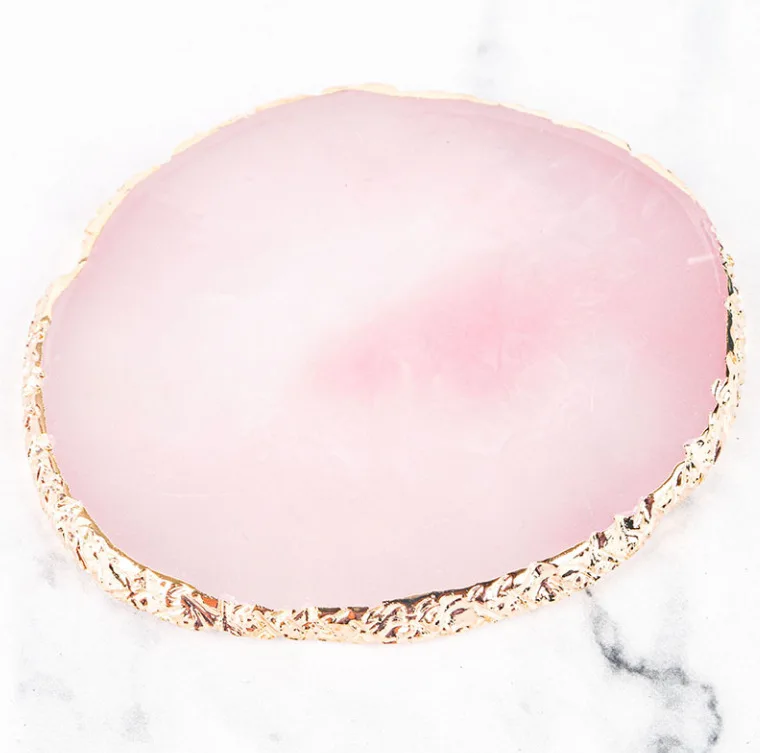 resin panels with gold trim small wedding favors gifts for guests Write name