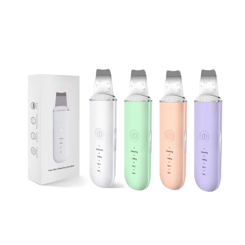 Pore Cleanser Skin Spatula USB Charger Professional Spatula Peeling Facial Lifting Tool Facial Skin Scrubber