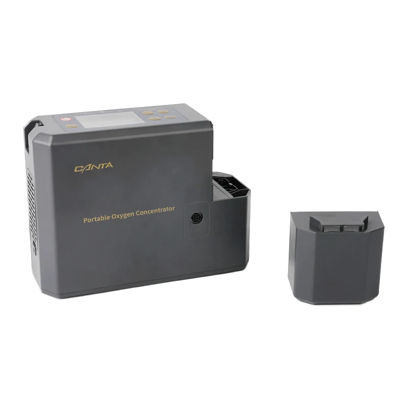 Fast Delivery Mini Portable Travel Medical Battery Oxygen Concentrator with Shoulder Bag