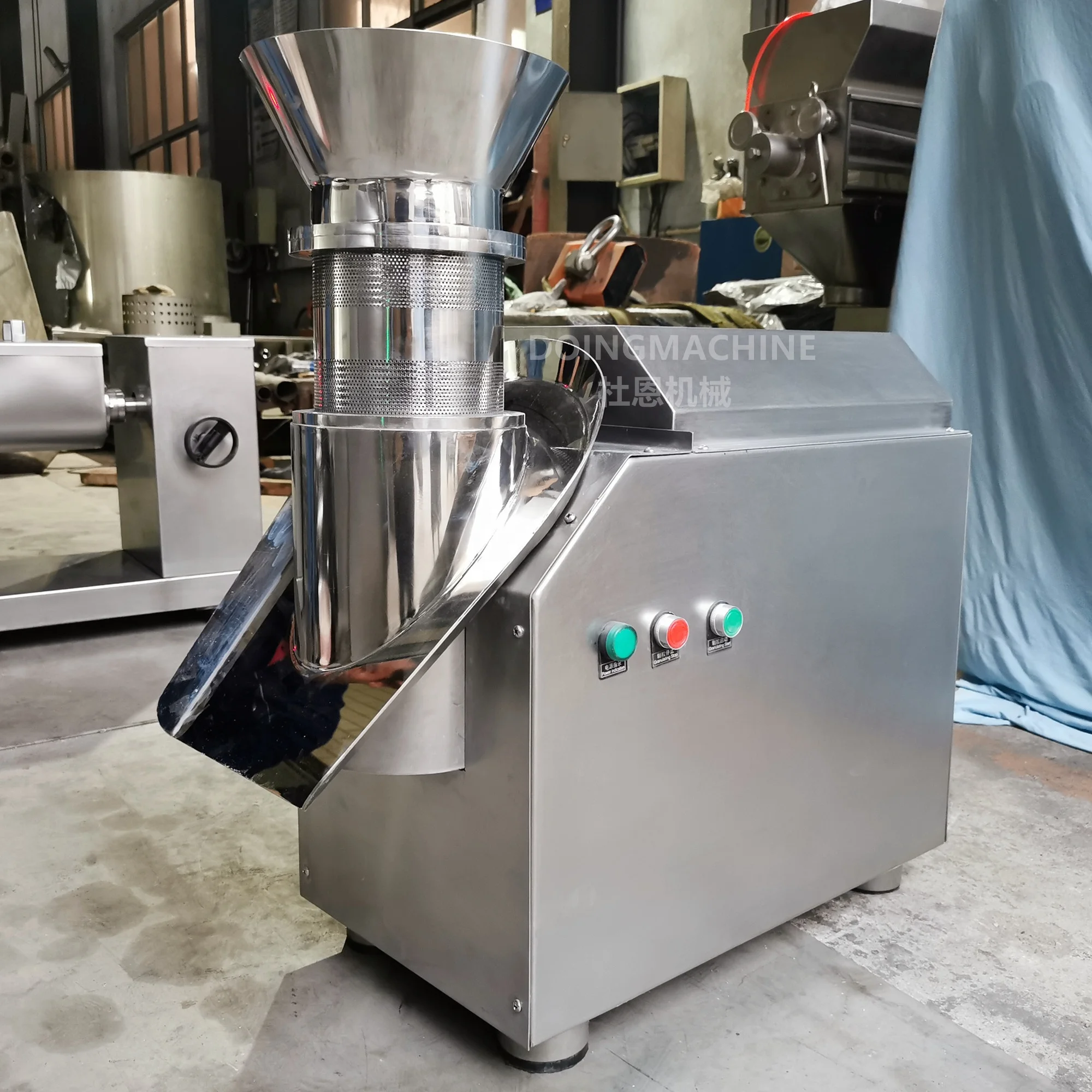Food Screen Extrusion Granulator
