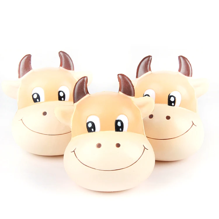 scented cute cow squeeze toy slow rising squishies toy