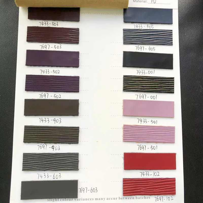 High Quality Factory Price Smooth PU Synthetic Leather raw material Artificial PU Leather for making women handbags tote bag