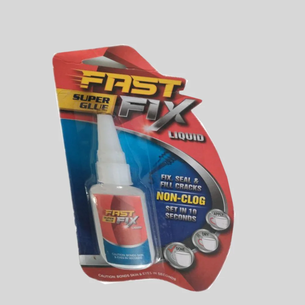 Super Cyanoacrylate Adhesive For Bonding Porcelain Fast Curing Strong Liquid Glue