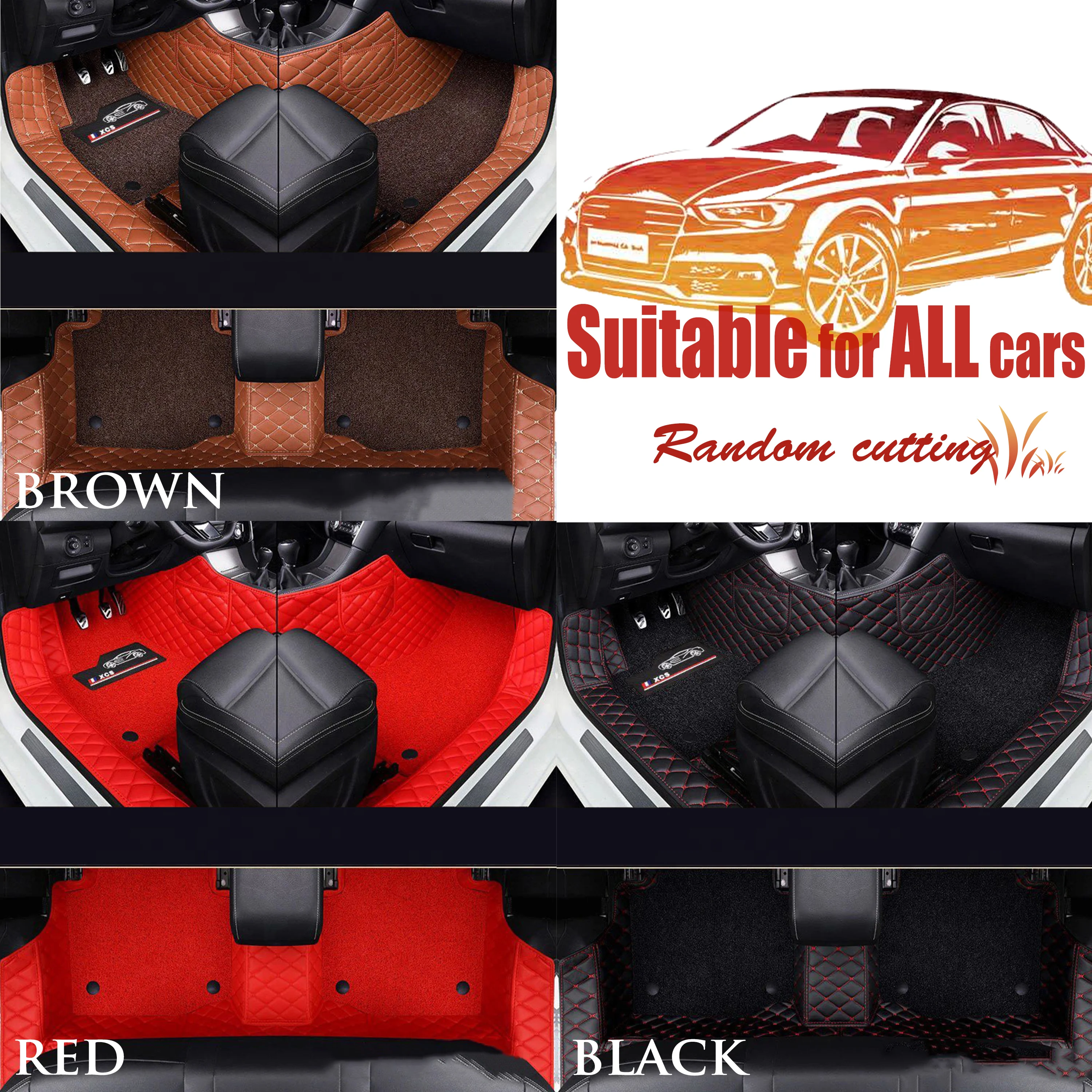 spike backing PVC coil car floor mat manufacturer