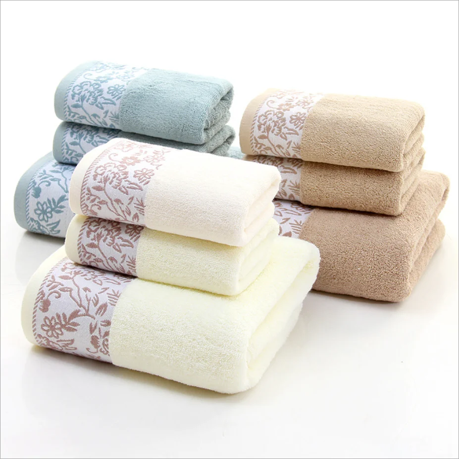 Hot Sale Luxury 5 star hotel use Gift Box packaging bath towel 100 cotton set