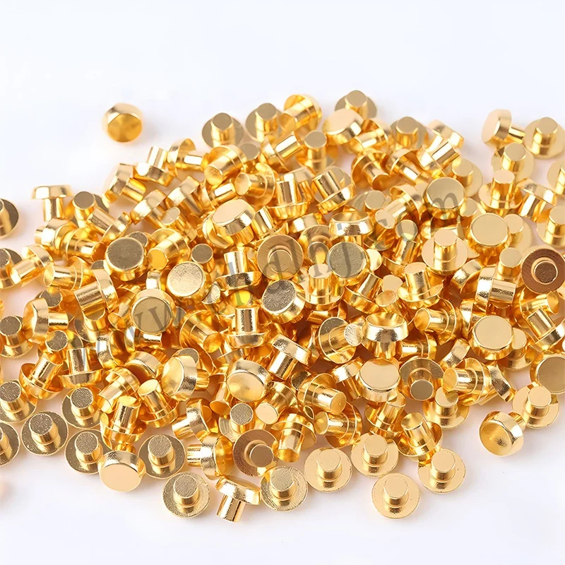 high demand customization Alloy Oxidation Contact Buttons electrical contact tip