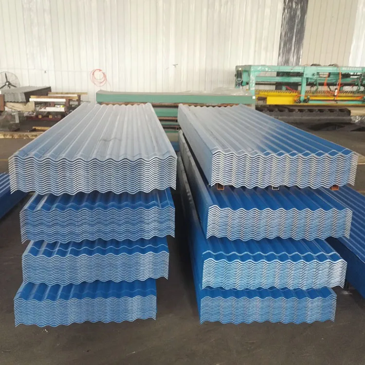 China Wholesale Custom Size Galvanized Steel Sheet / Metal Corrugated Roofing Sheets Price