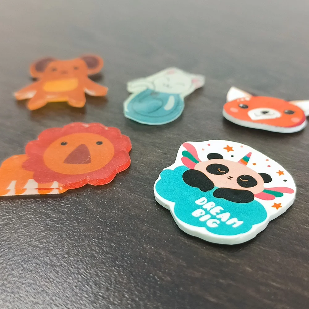 Shrinky Pvc Clear Sheets Films Jewelry Peintable Wrapping White Label Sleeve Keychain Printable Pet And Printable Shrink Paper