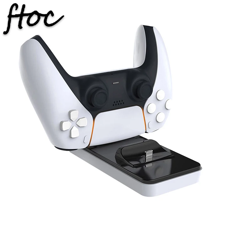 Game Accessories Dual Charging Station Charger Place Fast  For PS5 Controller Joystick Ps5 Controller Charger Station