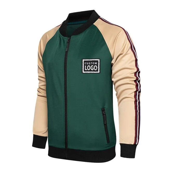 Customized Long sleeve Football Kits Adults Soccer Jerseys Sets Men Running Jackets Sports Training Tracksuit Uniforms sweatsuit