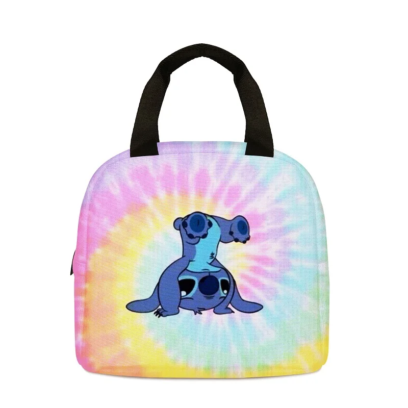 Made in China Stitch Mickey Aluminum Film Preservation Insulation Bag Portable Zipper Storage Bag Waterproof Lunch Food Box