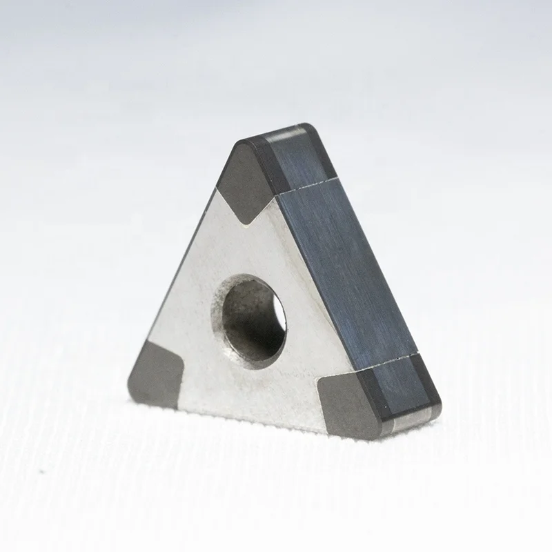 CBN carbide insert for cast iron machining and chilled hardened steel