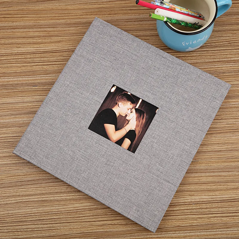 Self-adhesive Linen Photo Album - Decorate Your Home