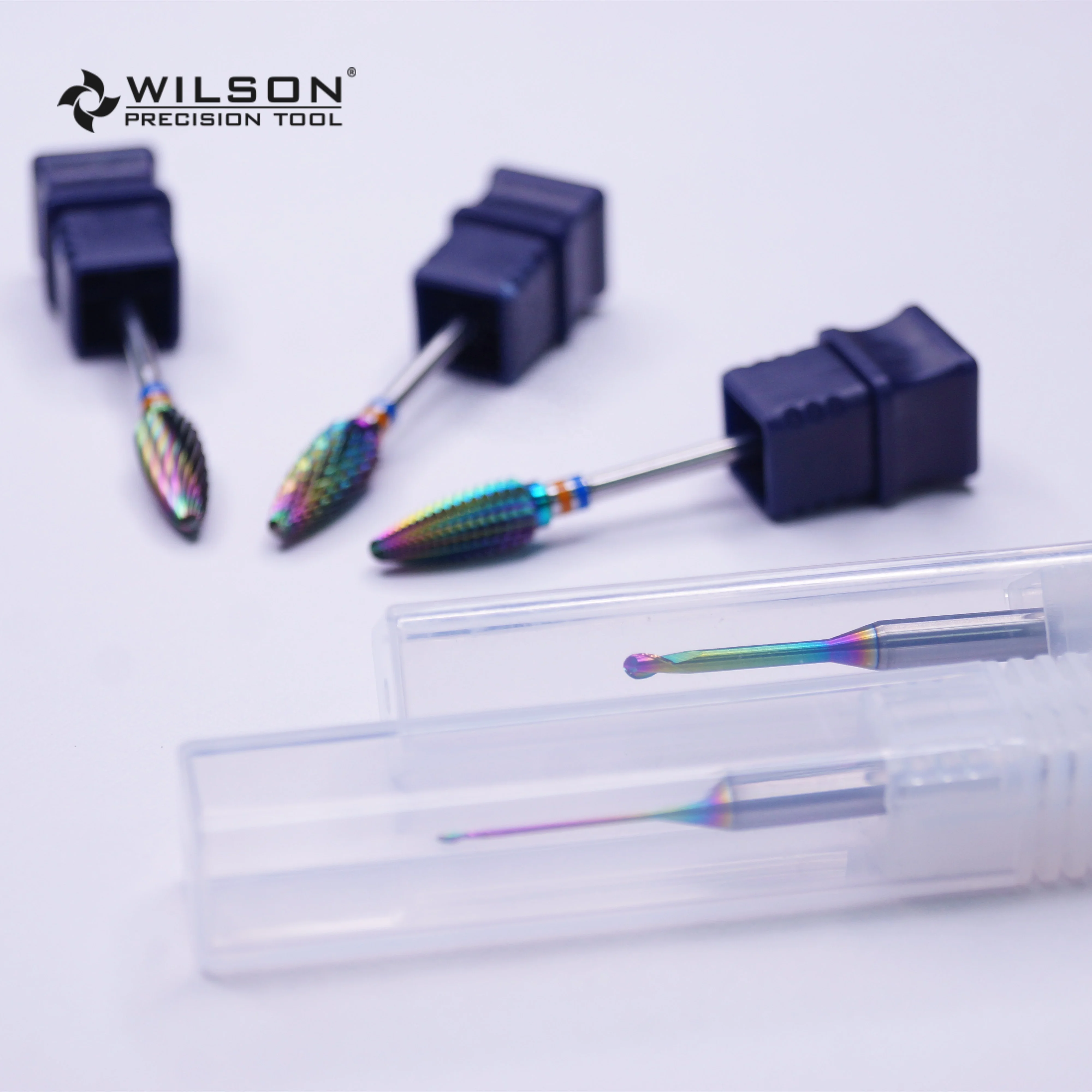 Colorful DLC Coating Increase 5-6 times service life Tungsten Carbide Bit Dental Bur Well Sun