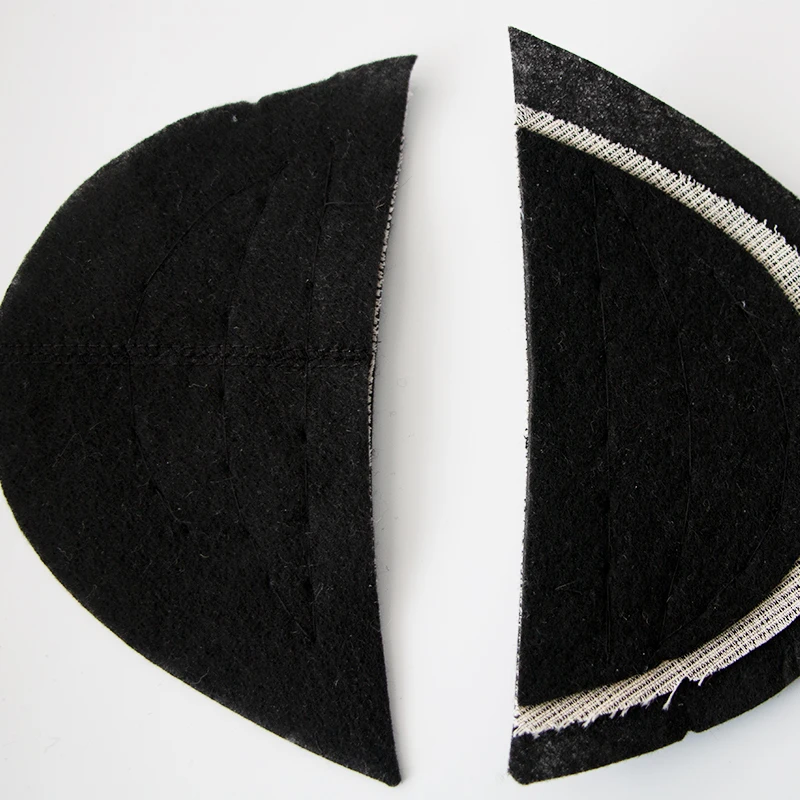 Наплечная подушка из парусины и пены для мужских курток