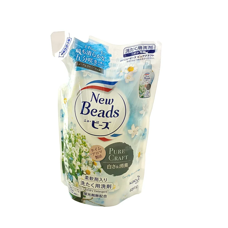 Custom Logo and Size Industrial Detergent Pouches with Spout Filling Machine Wash Shampoo Bags