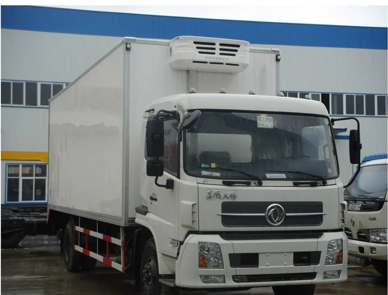Заводская поставка Dongfeng 4x2 Холодильник фургон передвижной морозильник рефрижератор