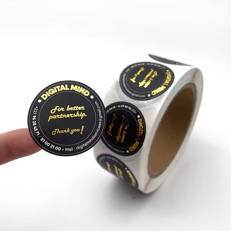 Custom Hat Stickers Waterproof Sliver Gold Vinyl Logo Printed Label Snapback Cap Crash Helmet Hard Hat Sticker