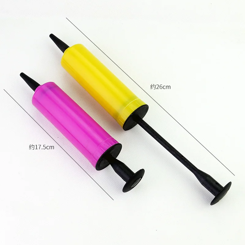 Colorful Soccerball Air-pump,plastic Material Basket Ball/soccer Ball/volley Ball Air-pump,pump With Metal or Plastic Air-needle