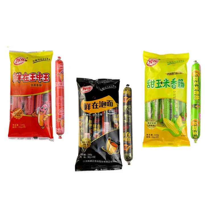 wholesale Assorted Sausage Pork Spicy Chicken Snack Ham Sausage